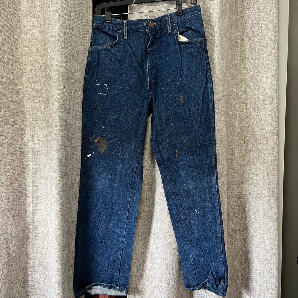 Vintage Painted Rustler Jeans